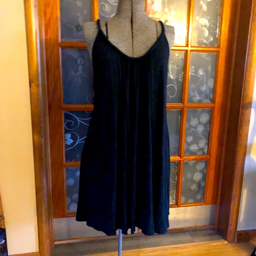 Black dress or beach cover up. SZ 1X